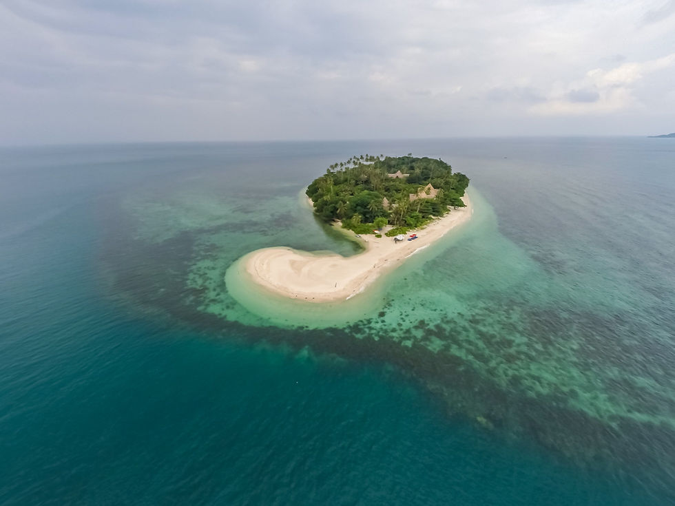 joyo resort private island view