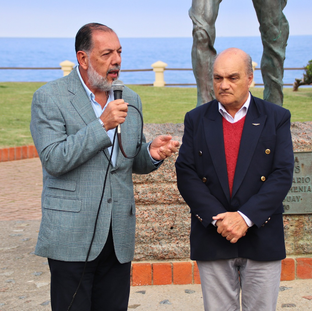 Se rindió homenaje a a comunidad Armenia en Piriápolis 