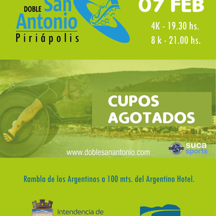 Este 7 de febrero se corre una nueva edición de la Doble San Antonio 