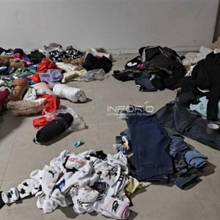 Incautaron más de 600 prendas de vestir de contrabando ocultas en el baño de un ómnibus de excursión