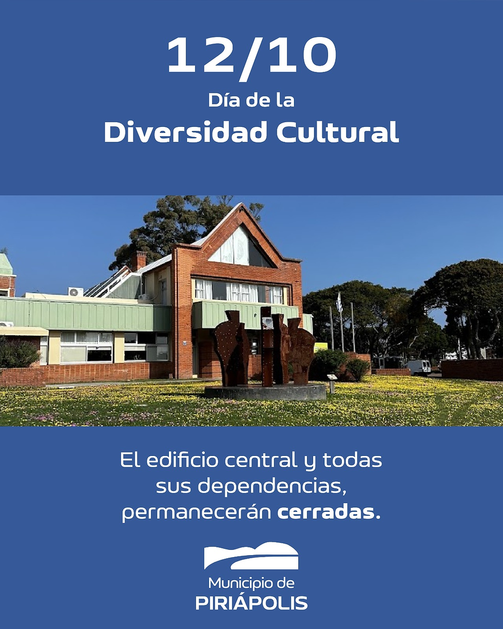 Lunes 12 de octubre Día de la Diversidad Cultural