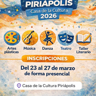 Inscripciones para cursos gratuitos se realizarán del 23 al 27 de marzo, de forma presencial en la Casa de la Cultura.