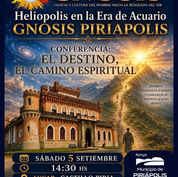 Este sábado 5 de setiembre a las 14:30 horas, llega a Castillo Piria Gnosis Piriápolis