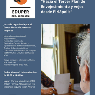 Taller Tercer Plan Nacional de Vejez y Envejecimiento Saludable en Piriápolis 