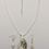 Thumbnail: Nickle free leaf necklace set