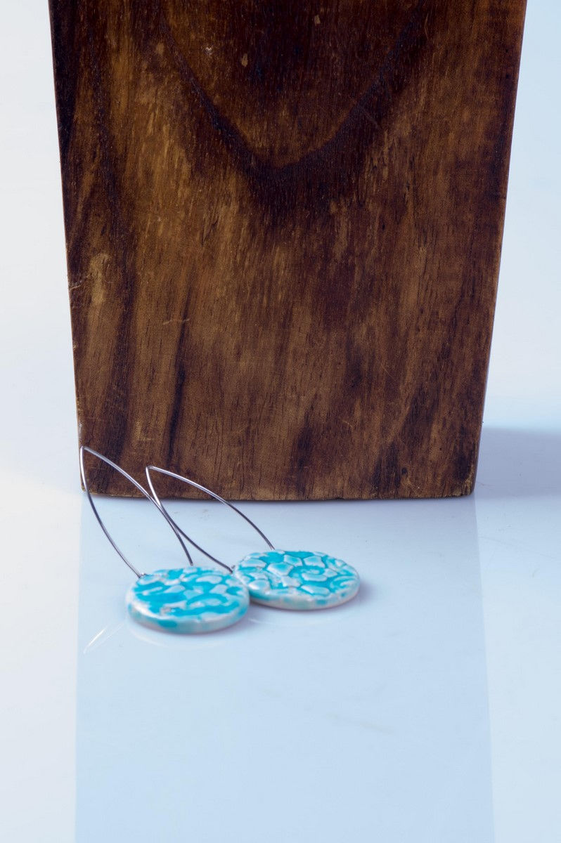 Thumbnail: Turquoise set, necklace and earrings