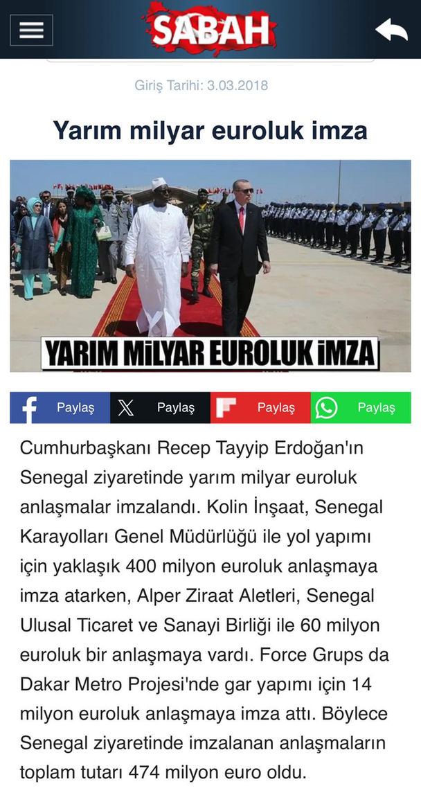 YARIM MİLYAR EUROLUK İMZA