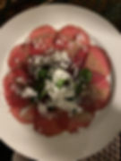 Carpaccio vom Rinderfilet