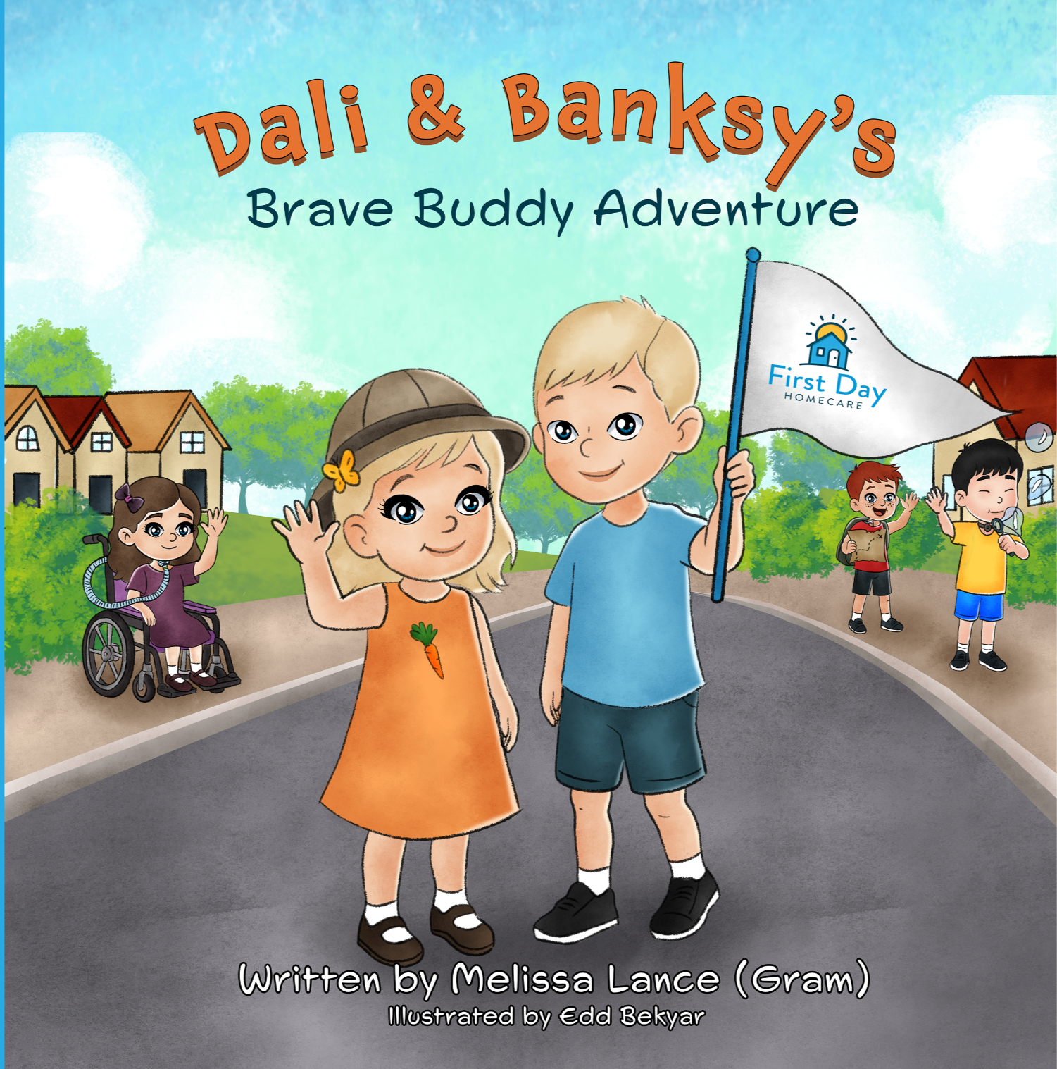 SIGNED COPY of Dali & Banksy's Brave Buddy Adventure