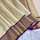 Thumbnail: Siroski Work Off White Semi Silk Saree
