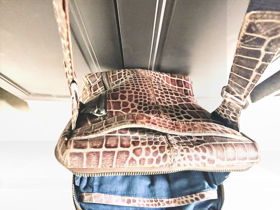 Thumbnail: crossbody bag  in leather