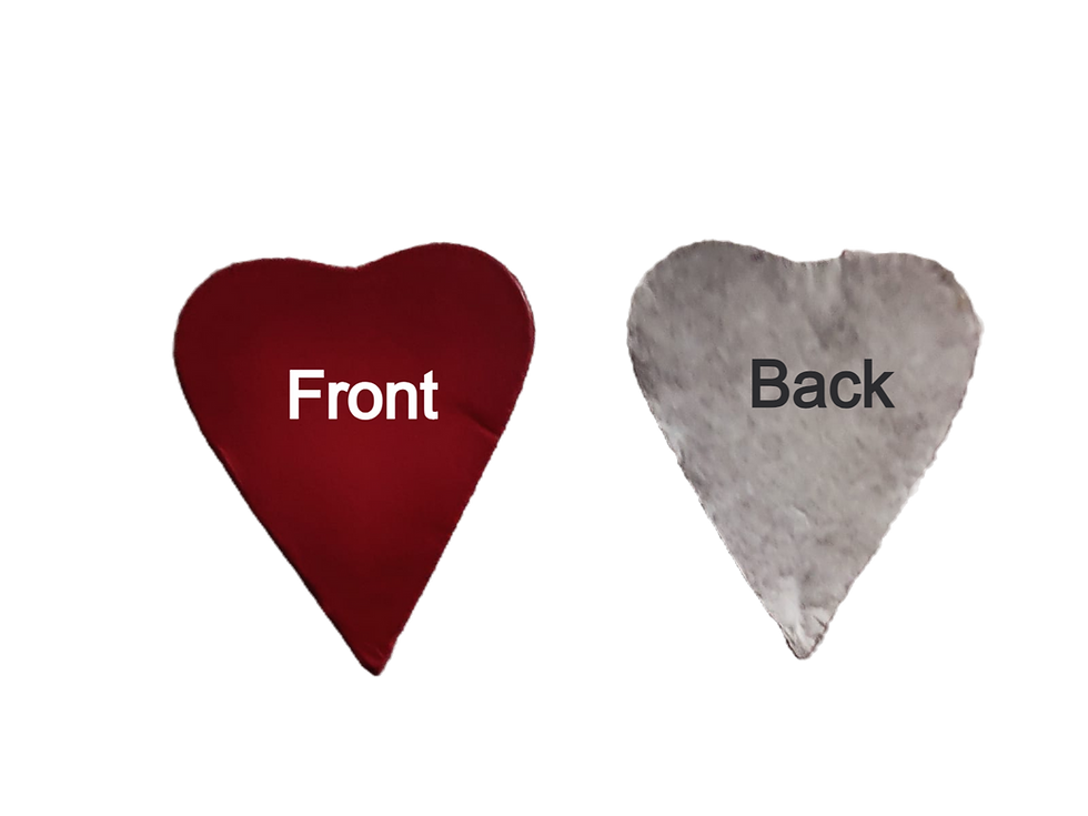Thumbnail: leather sticker heart shape  DIY leather sticker