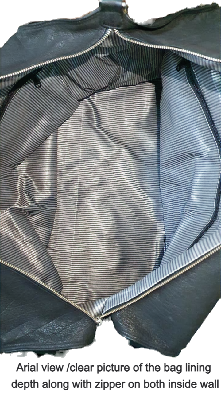 Thumbnail: duffle bag in black