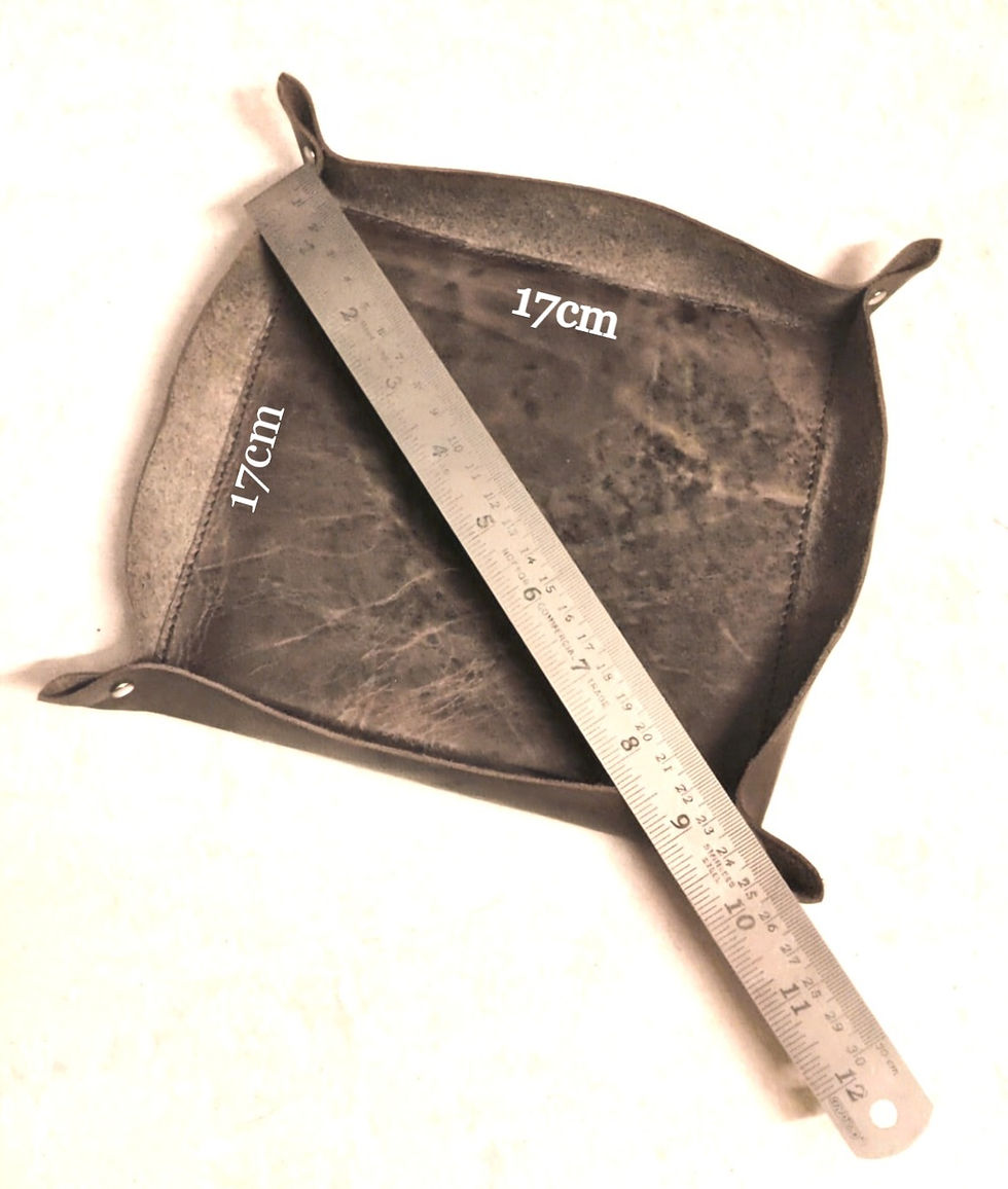 Thumbnail: leather tray