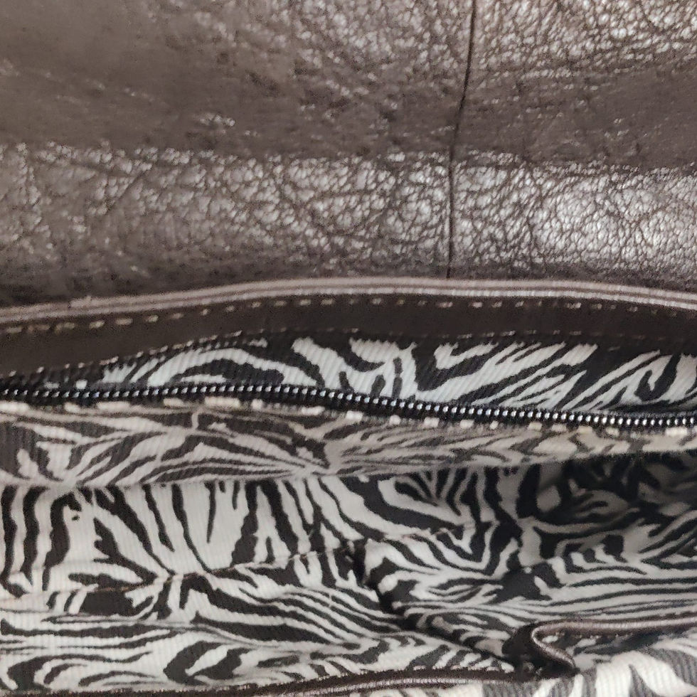 Μικρογραφία: Ladies Shoulder bag in burgandy brown cow hide