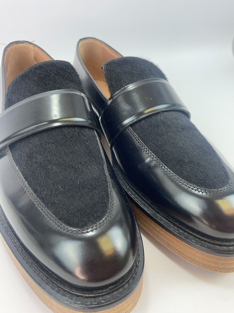 Miniatura: Hugo Boss Mocassim de Couro Preto - 37BR