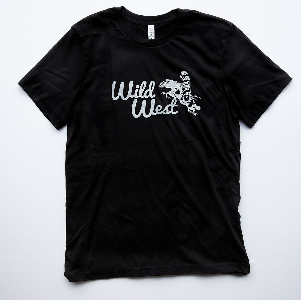 Thumbnail: Wild West Tee  Vintage Black 10-100-1093-103