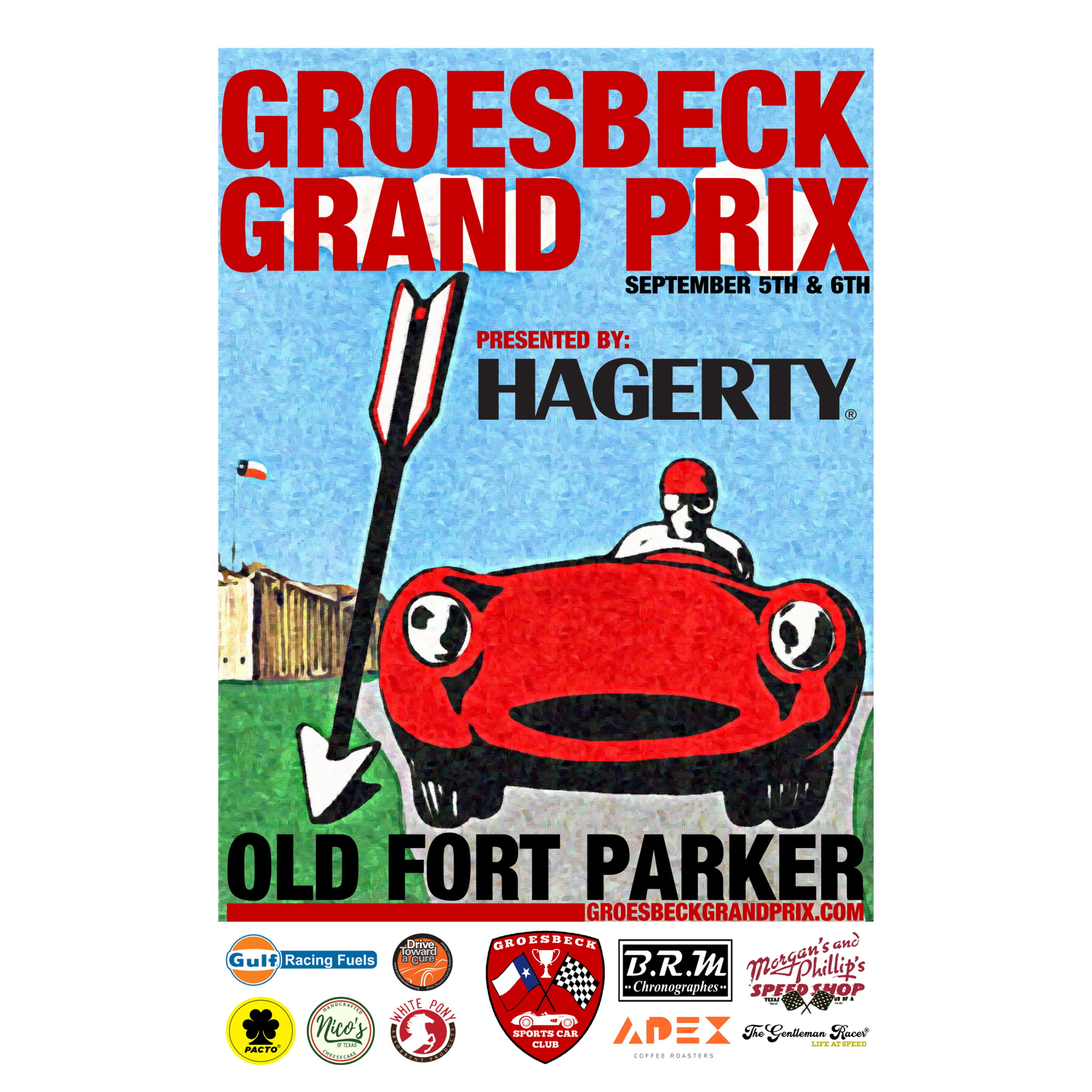 2020 Groesbeck Grand Prix Poster