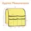 Thumbnail: Sofa organizer, size guide.