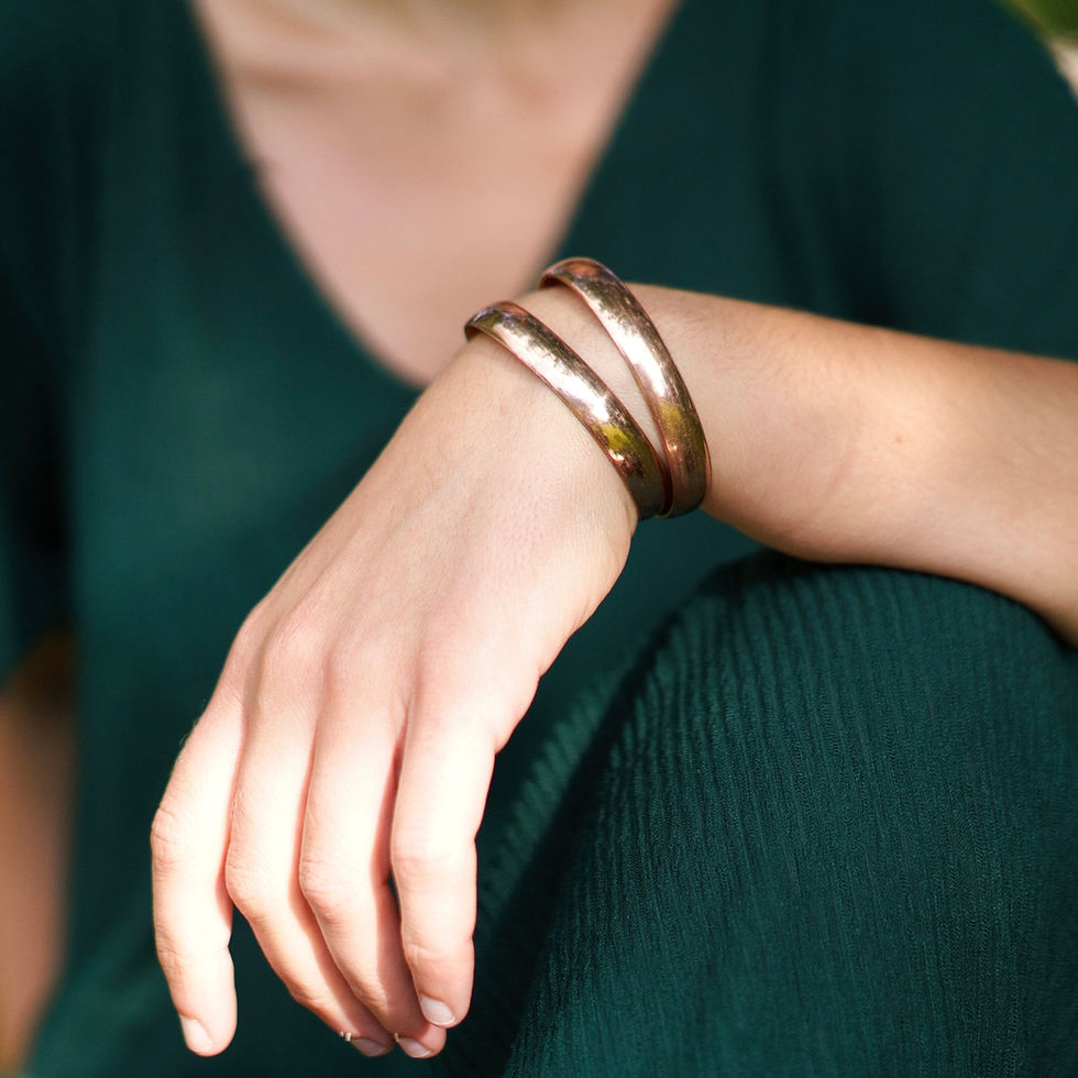 Healing Copper Bracelet Front view