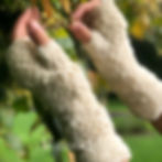 Warm knitted gloves, everyday use.