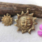Sun Pendant Front view.