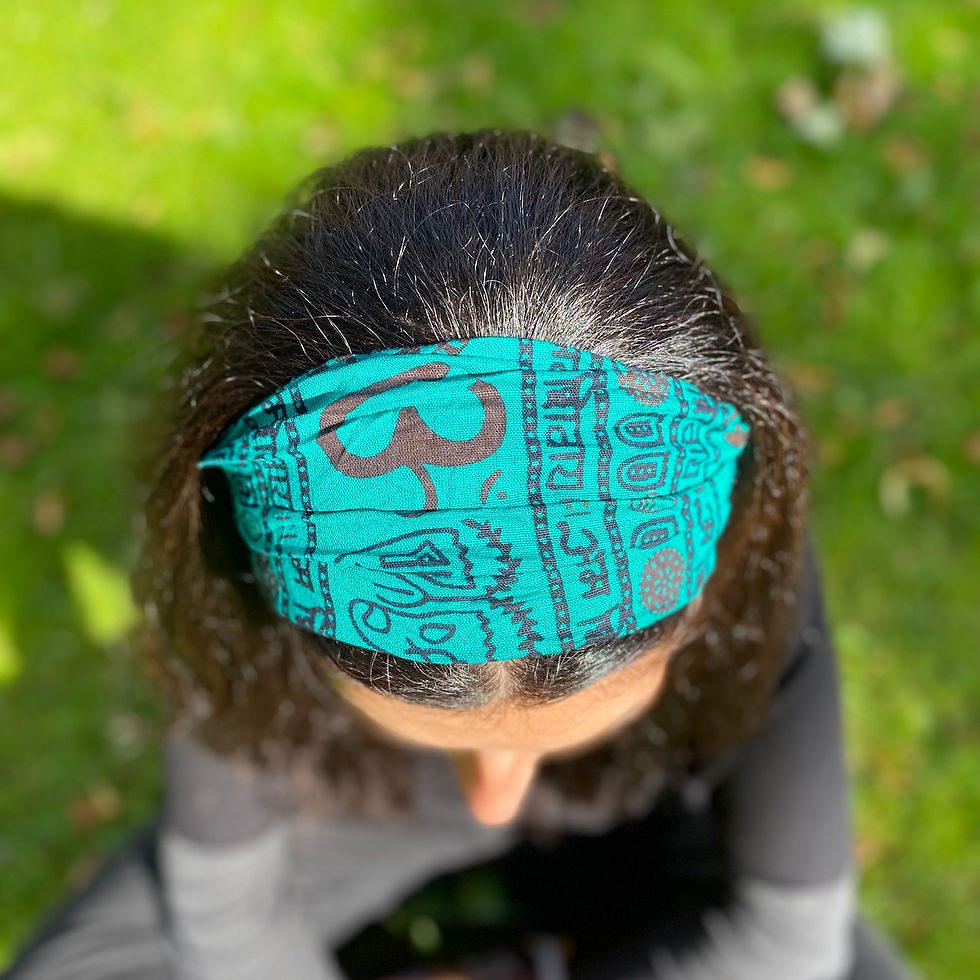 Thumbnail: Versatile Om headband, active and calm.