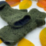 Beautiful woolen gloves, rich colors.