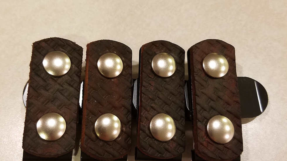 BROWN BASKET WEAVE MagN'Keeper System (4 keepers) website