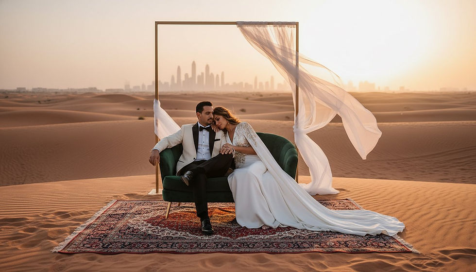 The Ultimate Guide to Bespoke Wedding Photoshoots in the UAE