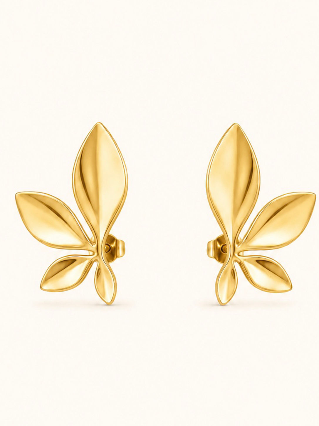 Ohrringe Blatt