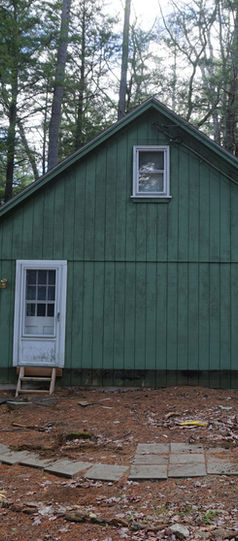sunroom addition site work