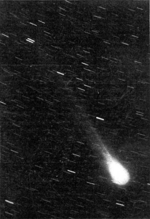 Comet Mellish photographed by Harry E. Wood from the Union Observatory in June 1915