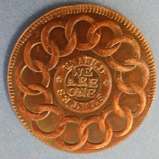 Fugio Cent aka The Franklin Cent Restrike (back)