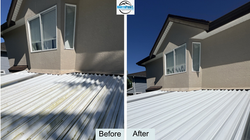 Roof.Cleaning Before and After Pictures 3