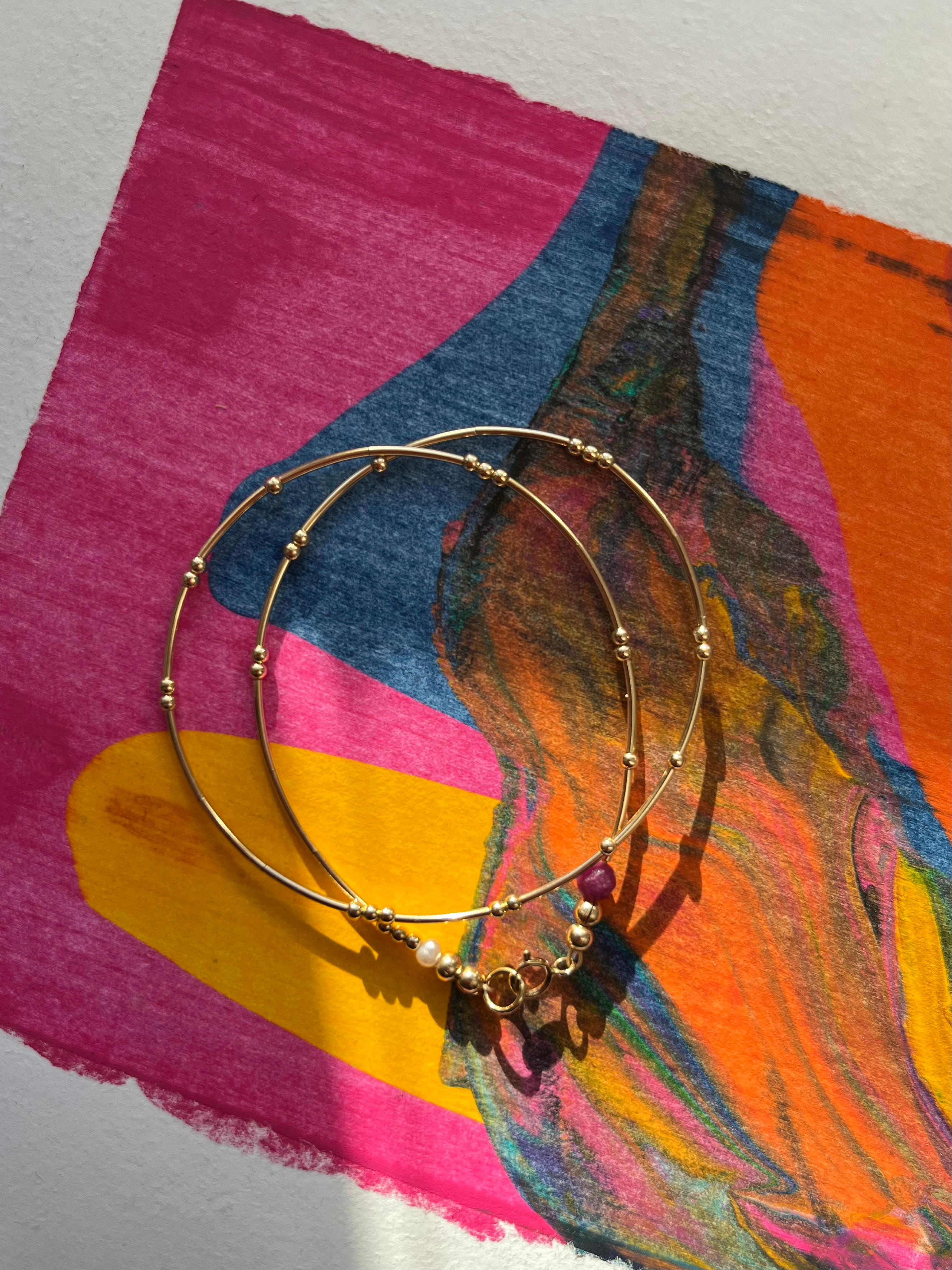 DUO CODE - GOLD FILLED