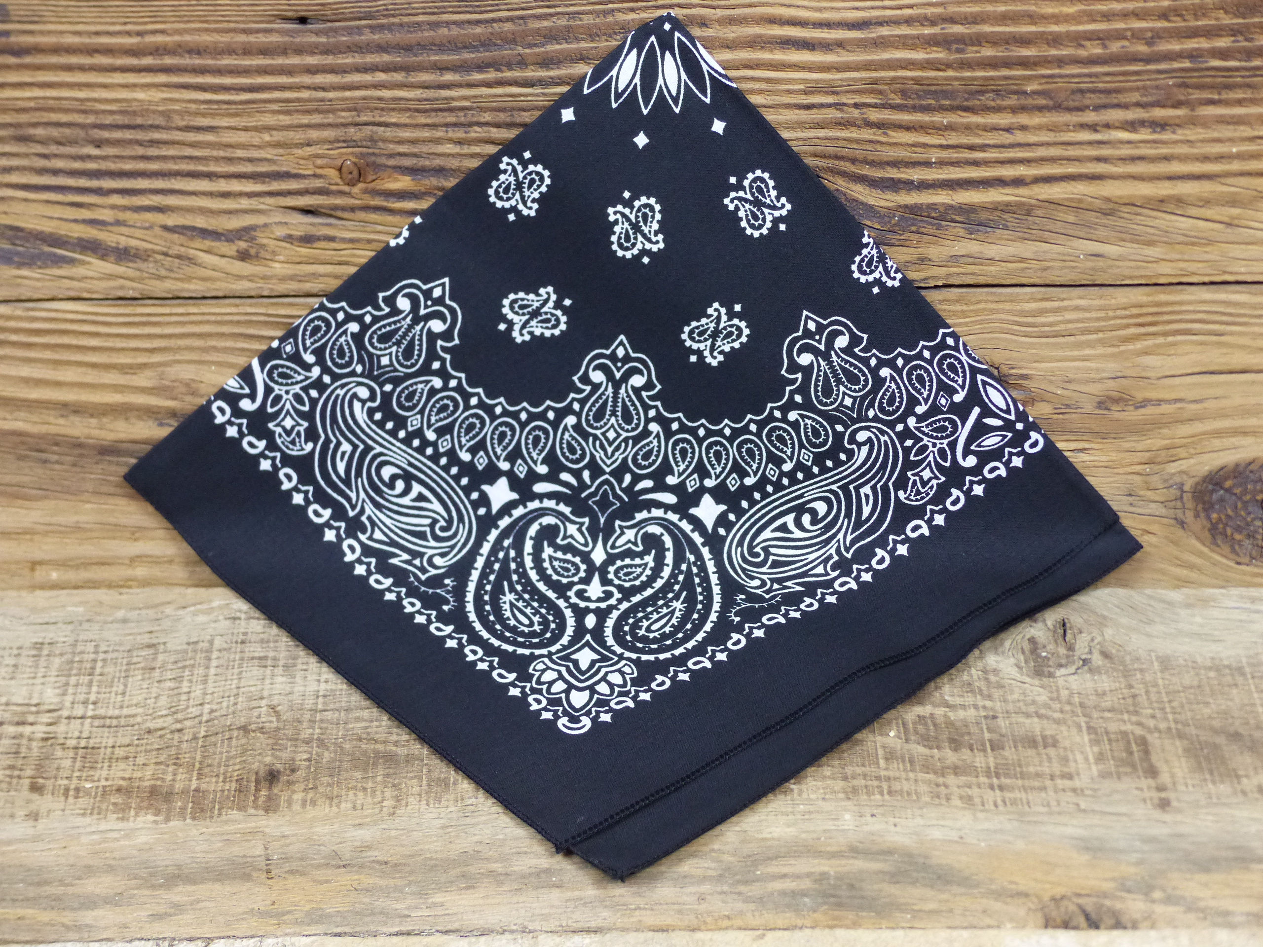 Bandana en coton très grand 35"x35" 