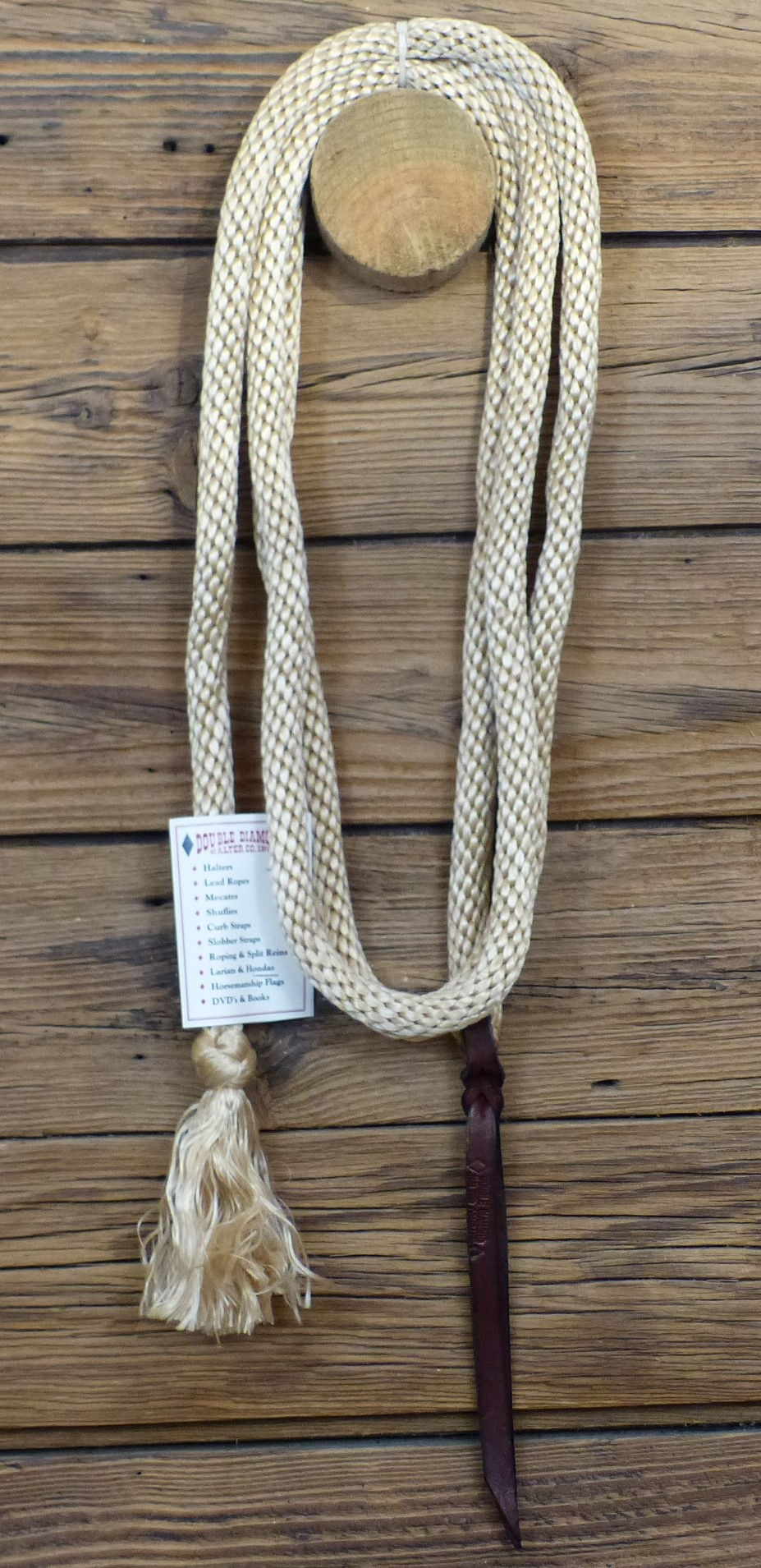 Miniature : Longe sans mousqueton pour licol en corde