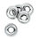 Miniature : Vis Inox et cuvette pour selle Western