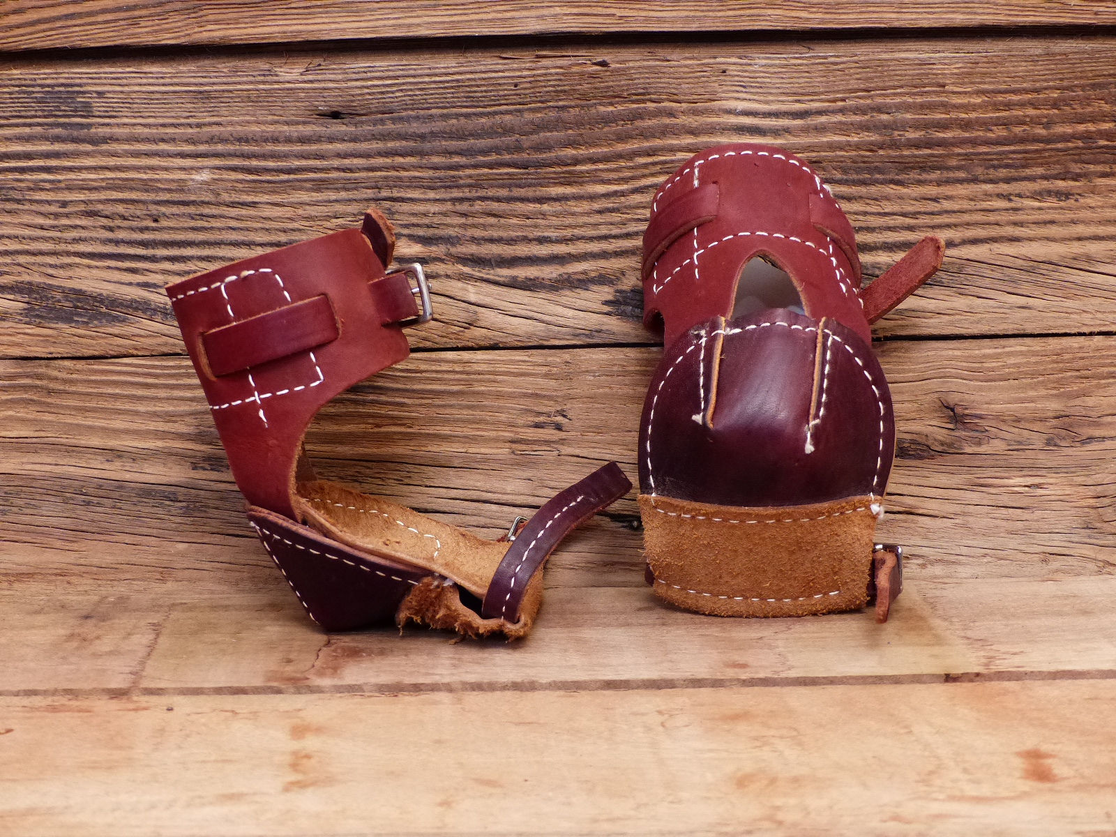 Guêtres Skid en Cuir Latigo