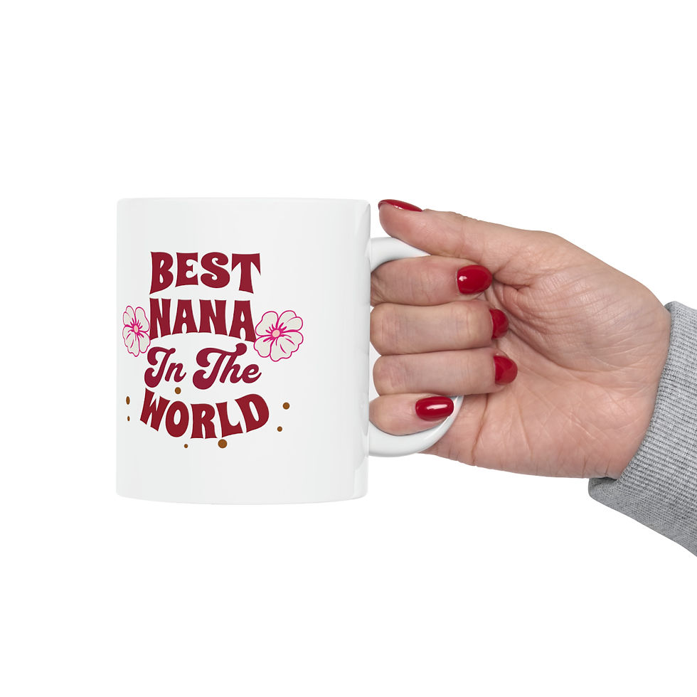 Thumbnail: Ceramic Best Nana Mug, 11oz