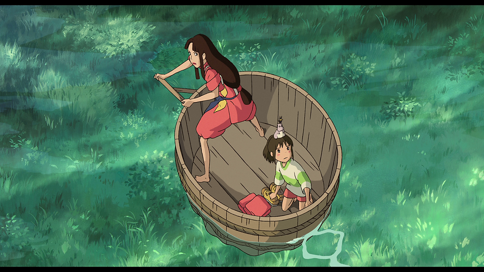 Plot Segmentation of Spirited Away