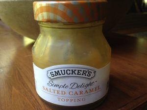 salted caramel topping