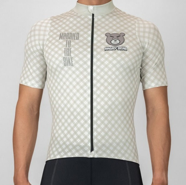 Angry Bear Short Sleeve Jersey (Bike More Design)