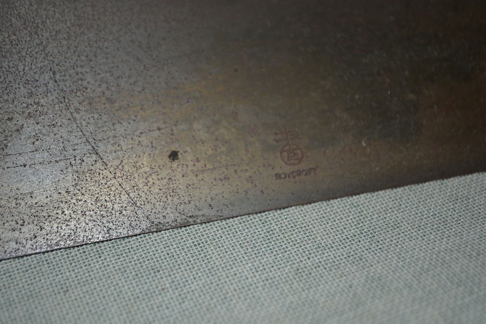 Thumbnail: Roycroft picture frame.  etched surface