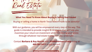 Buying & Selling North Texas Real Estate