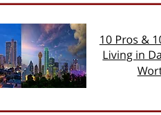 Decoding Dallas-Fort Worth: 10 Pros and 10 Cons to Consider Before Making Your Move!