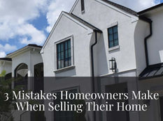 Don't Make These Three Mistakes When Selling!