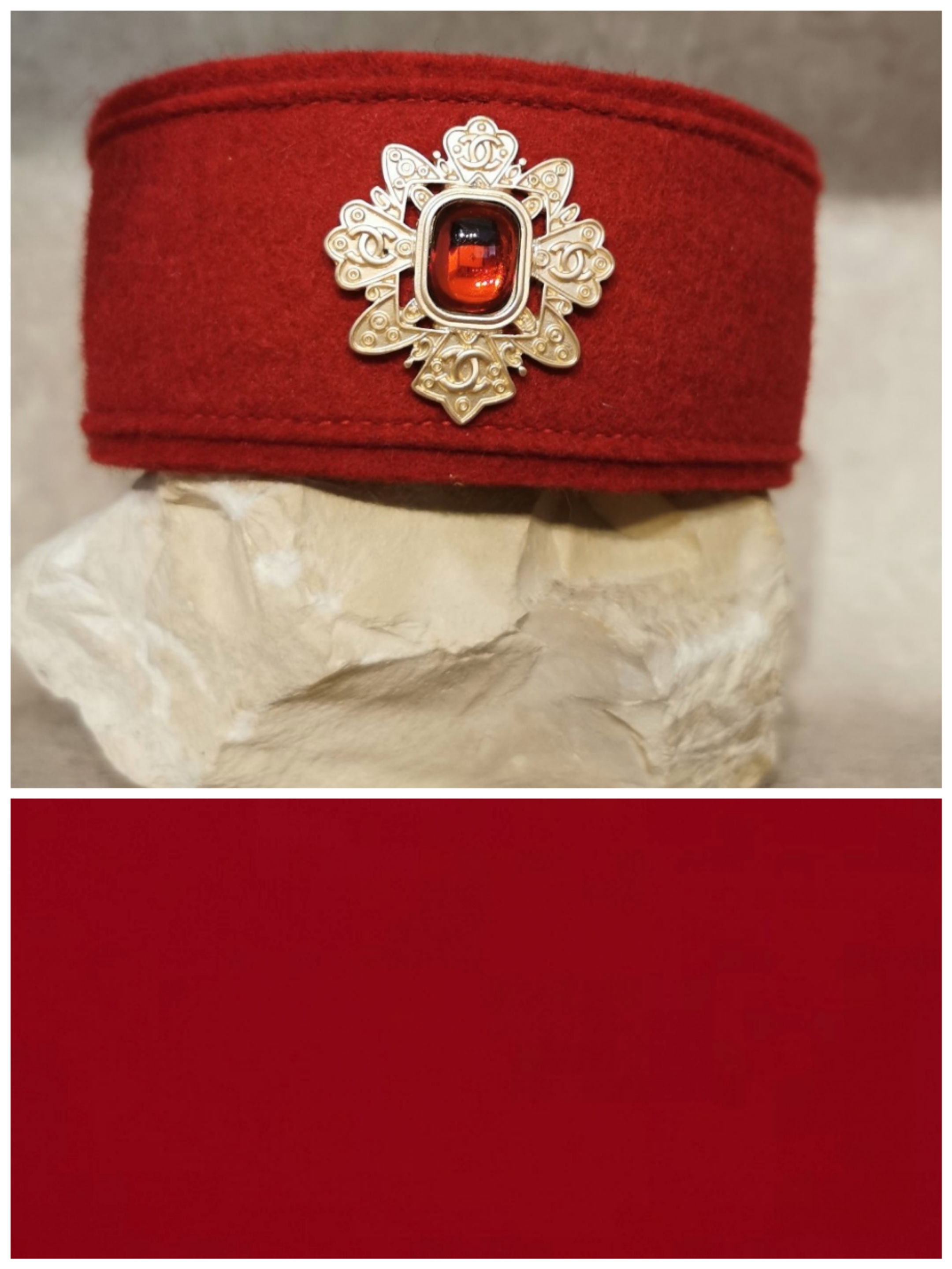 #1637/ HU 31 cm -mit Kettenzugstopp - Filzhalsung