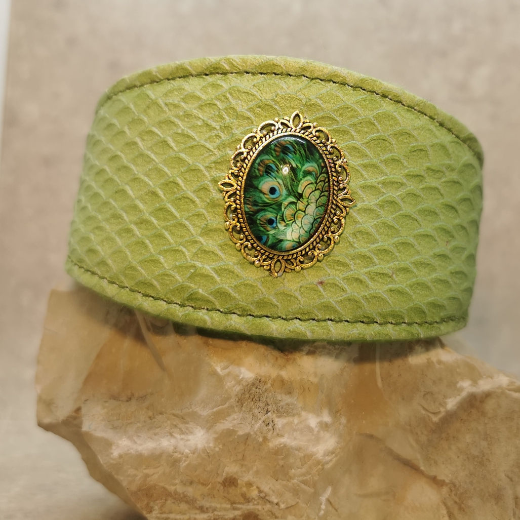 #757/ HU 29 cm -mit Kettenzugstopp - Leder